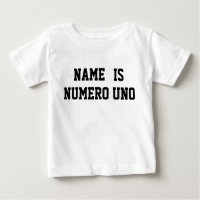 Personalized Name Is Numero Uno