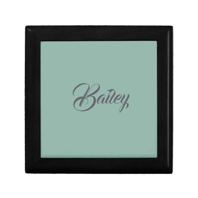 Personalized Name Jewelry Box for Gifts (Front)