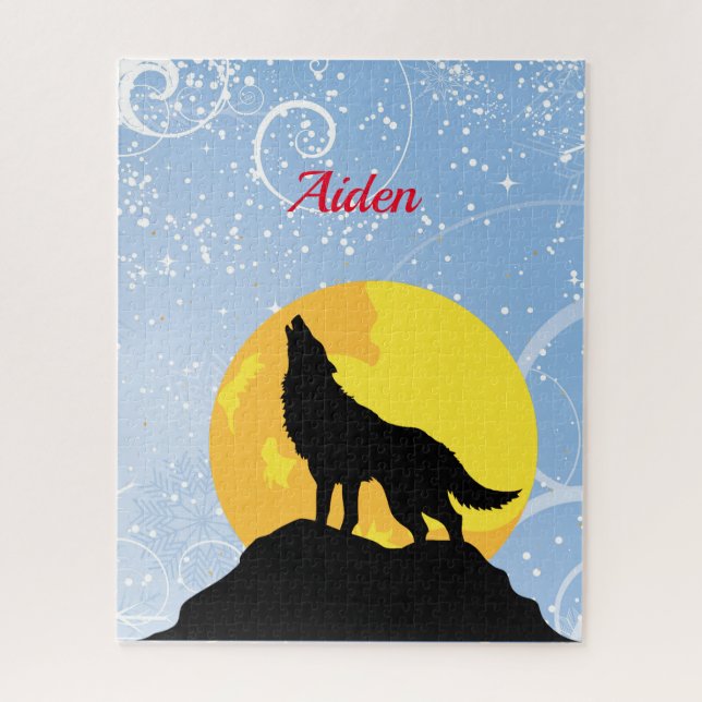 Personalized Name Jigsaw Puzzle (Vertical)