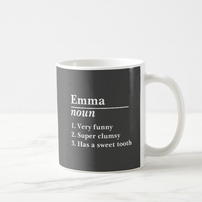 Personalized Name Jumbo Mug for Holiday  (Right)