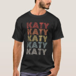 Personalized Name Katy I Love Katy Vintage  T-Shirt
