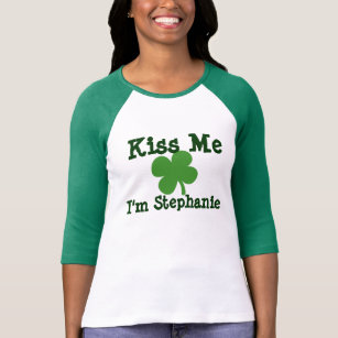Patrick's Day T Shirt Holiday Gift Shirt WE CAN CUSTOMIZE With Any Saying Patrick's Day Shirt Funny St Kiss Me I'm A Nurse's Aide St