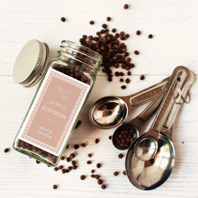 Personalized Name Kitchen Spice Jar Labels (Creator Uploaded)