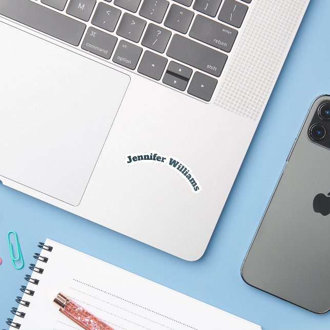 Personalized Name Labels (Laptop w/ iPhone)