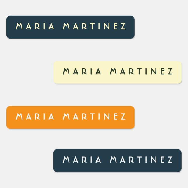 Personalized Name Labels (Group)