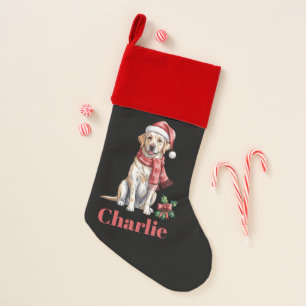 Personalized Name Labrador Retriever Christmas Stocking