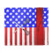 Personalized name lacrosse patriotic stars stripes