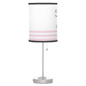 Personalized name, Lamb, Nursery Table Lamp (Left)