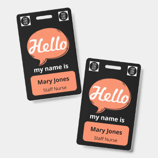 Personalized Name Lanyard | Custom Business Event  Badge