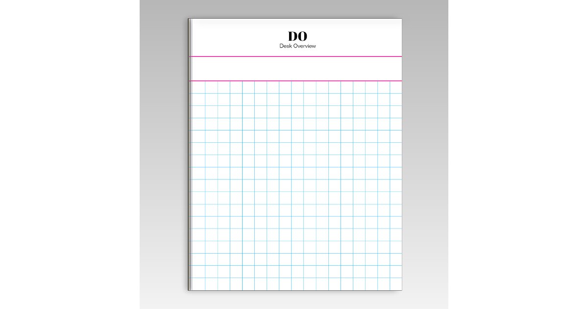 Personalized Name Large Square Graph Paper Notepad | Zazzle