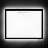 Personalized Name LED Whiteboard Sign (Front)