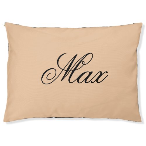 Personalized Name Max Dog Bed