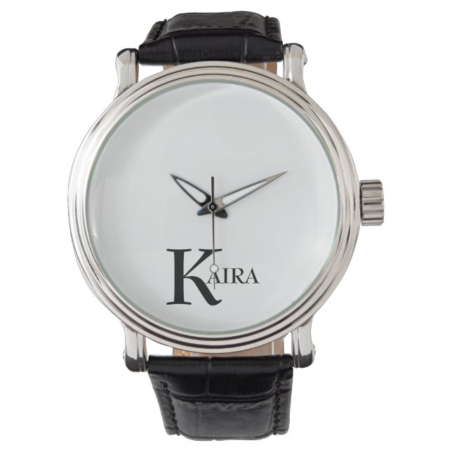 Personalized Name men Watch (Front)