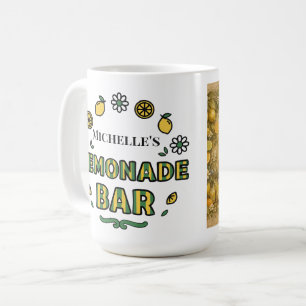 Personalized Name Message Lemon Grove Lemonade Bar Coffee Mug