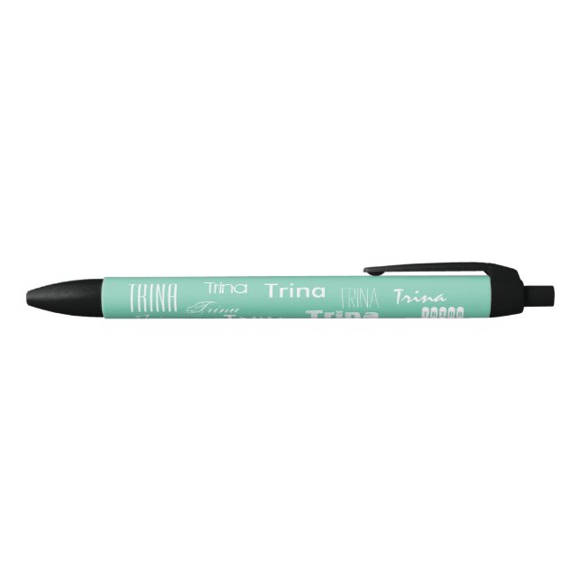 Personalized Name Mint Pen (Top)