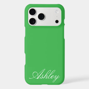 Personalized Name Modern Minimal Monogram Elegant iPhone 17 Pro Max Case