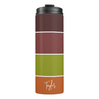 Personalized Name Modern Simple And Trendy Thermal Tumbler