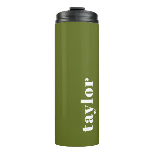 Personalized Name Modern Simple And Trendy Thermal Tumbler