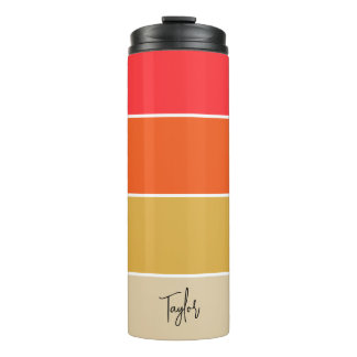 Personalized Name Modern Simple And Trendy Thermal Tumbler