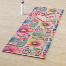 Personalized Name Mom Kids Floral All Over Print