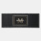 Personalized Name Monogram Black GOLD