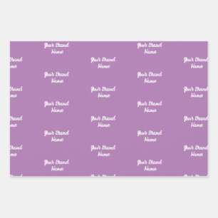 Personalized Name Monogram Business Wrapping Paper