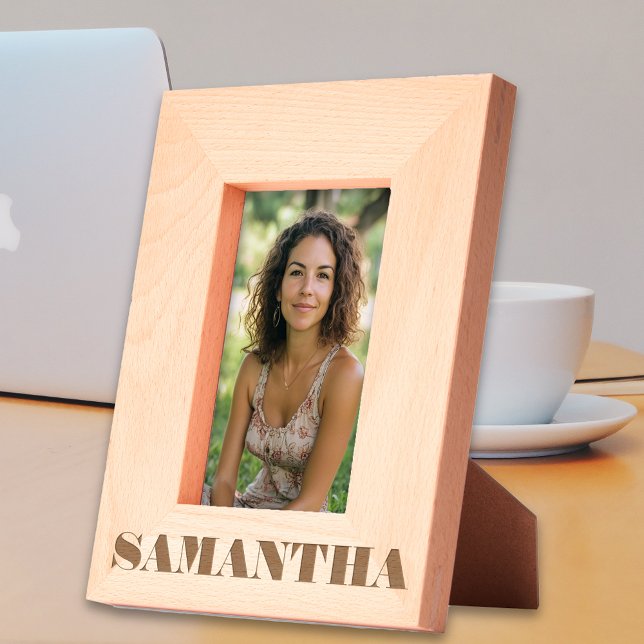 Personalized Name Monogram Engraved Frames (Creator Uploaded)