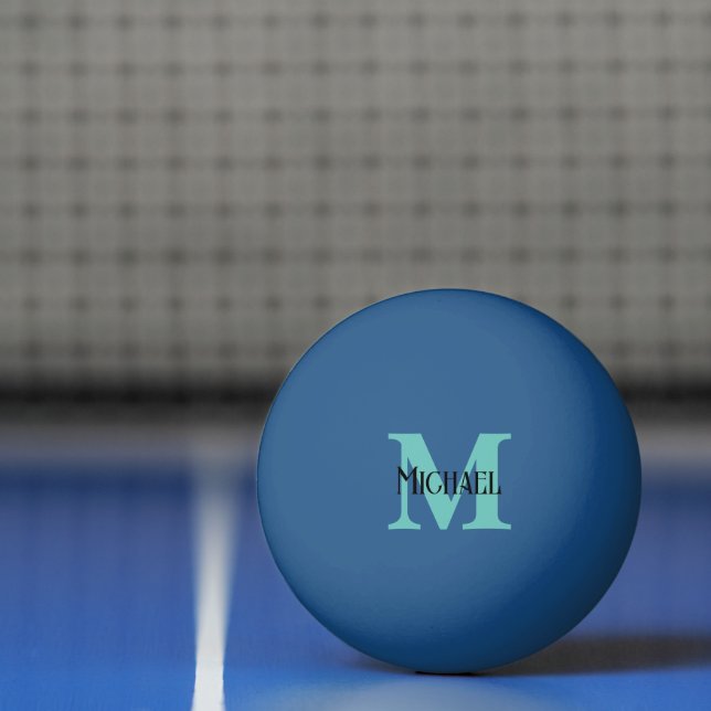 Personalized Name Monogram Ping Pong Ball (Net)