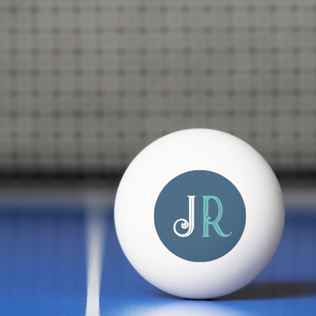Personalized Name Monogram Ping Pong Ball (Net)