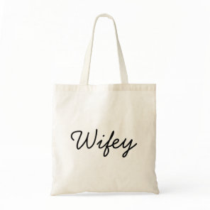 Personalized name monogram tote bag