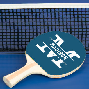 Personalized Name Monogramm Table Tennis Rackets Ping Pong Paddle