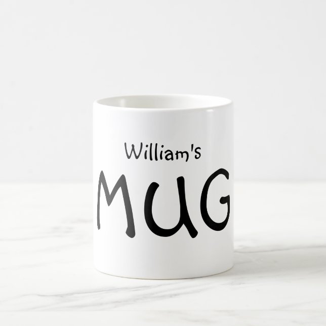 Personalized Name MUG (Center)