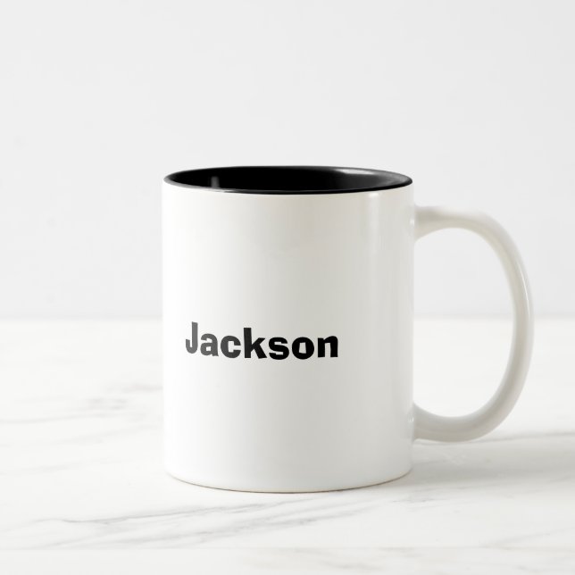 Personalized Name Mug Custom Cup Good Gift for Man (Right)