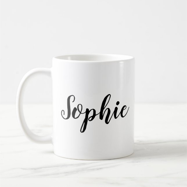 Personalized Name Mug Custom Gifts for Her Him (Left)