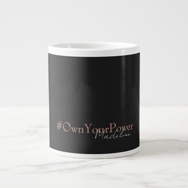 Personalized Name Mug – Girlboss Empowerment Gift (Front)
