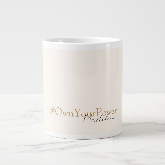 Personalized Name Mug – Girlboss Empowerment Gift (Front)