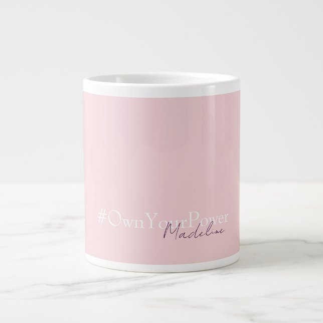 Personalized Name Mug – Girlboss Empowerment Gift (Front)