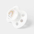 Personalized Name Muted Rainbow Baby