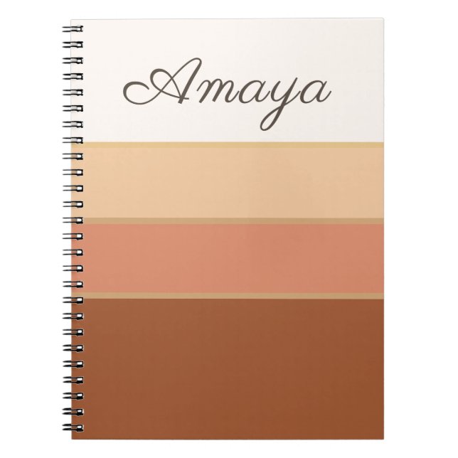 Personalized Name Notebook–Premium Signature Style Notebook (Front)