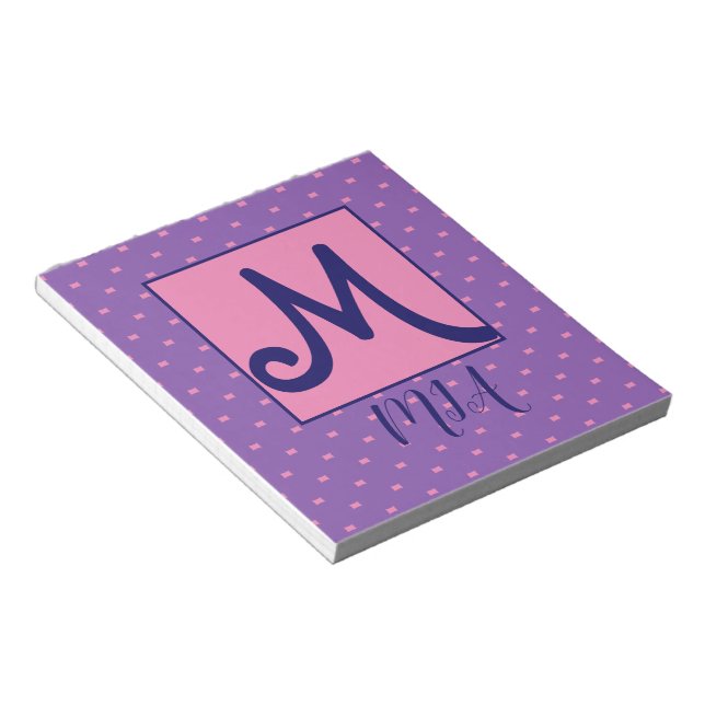 Personalized Name Notepad (Angled)