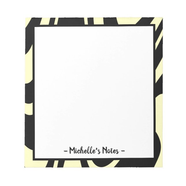 Personalized Name Notepad (Front)
