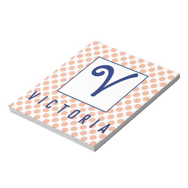 Personalized Name Notepad (Rotated)