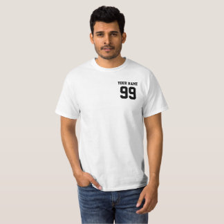 Personalized Name Number Custom Sport Jersey T-Shirt