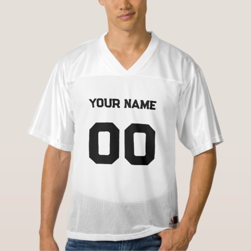 Personalized Name Number Mens Football Jersey
