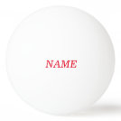 personalized name of table tennis balls personalized name of table tennis balls