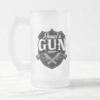 Personalized NAME Old Revolvers Gun Shop Firearms 