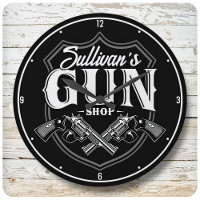 Personalized NAME Old Revolvers Gun Shop Firearms