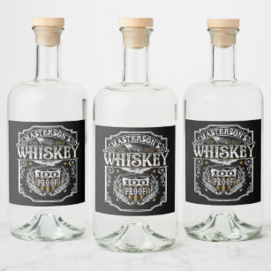 Liquor Bottle Labels | Zazzle