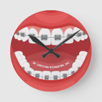 Personalized Name Orthodontic Office Dental Braces