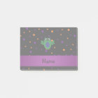 Personalized name owl frankenstein polka dots